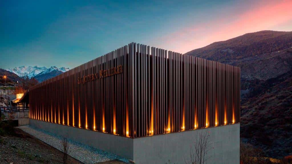 St. Jodern winery in Visperterminen, Switzerland