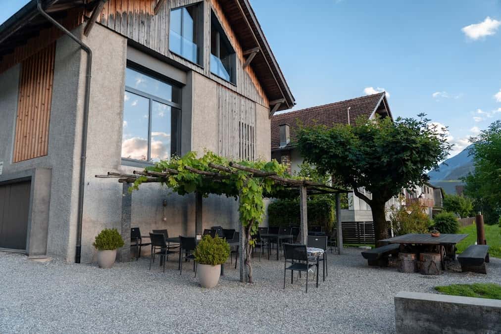 Toni Bardellini in Fläsch, Switzerland